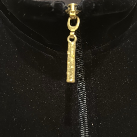 Chico's dark navy Velvet Jacket - Picture 4 of 7